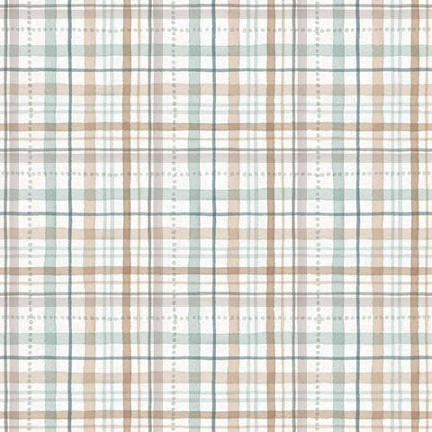 Forest Friends Step 08B Black Modern Wood Framed Art Print by Audit, Lisa