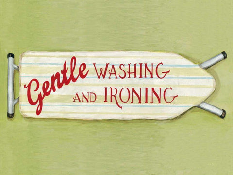 Gentle Wash v2 Black Ornate Wood Framed Art Print with Double Matting by Glass, Susan Eby