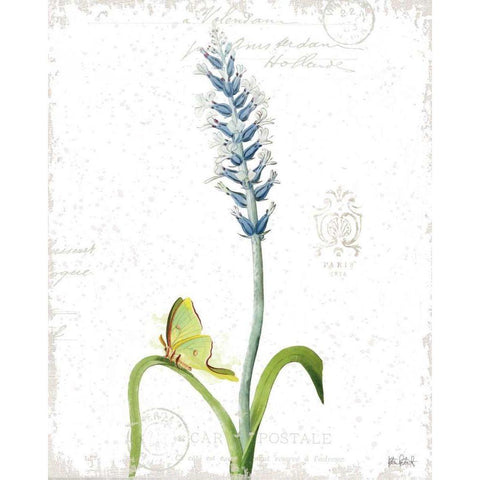 Spring Fields III White Modern Wood Framed Art Print by Pertiet, Katie