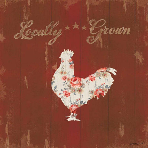 Farm Patchwork XII Gold Ornate Wood Framed Art Print with Double Matting by Nai, Danhui