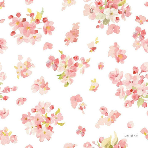 Jaipur Pattern VII Black Ornate Wood Framed Art Print with Double Matting by Nai, Danhui