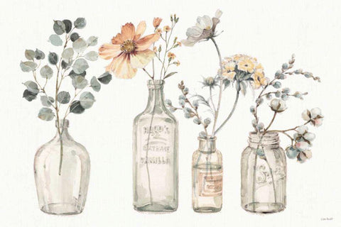 A Country Weekend VIII v2 Fall Black Ornate Wood Framed Art Print with Double Matting by Audit, Lisa