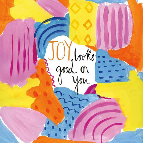 Abstract Affirmations IV Gold Ornate Wood Framed Art Print with Double Matting by Zaman, Farida