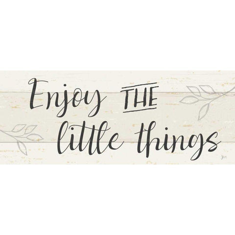 Simple Signs I Black Modern Wood Framed Art Print with Double Matting by Aiken, Jess