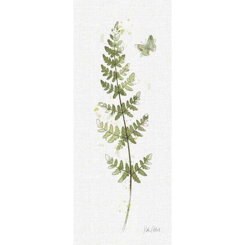 In the Forest VIII no distress Gold Ornate Wood Framed Art Print with Double Matting by Pertiet, Katie