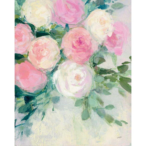 June Abundance II White Modern Wood Framed Art Print by Purinton, Julia