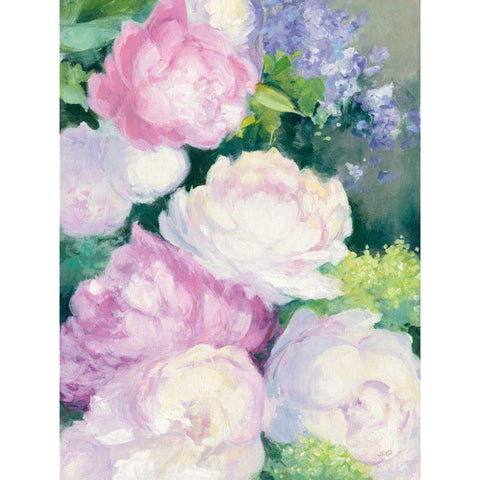 Summer Delight II Black Modern Wood Framed Art Print with Double Matting by Purinton, Julia