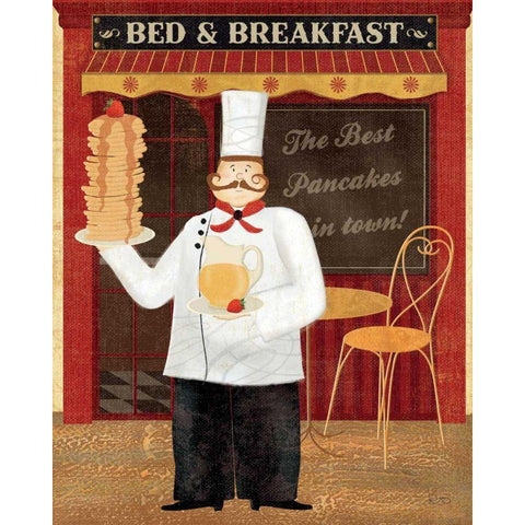 Chefs Specialties I Black Modern Wood Framed Art Print by Charron, Veronique