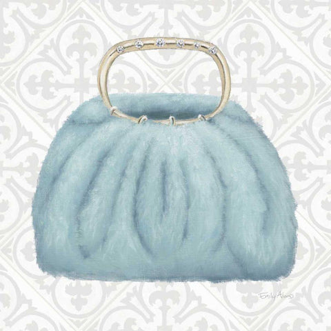 Must Have Fashion III Gray White White Modern Wood Framed Art Print with Double Matting by Adams, Emily