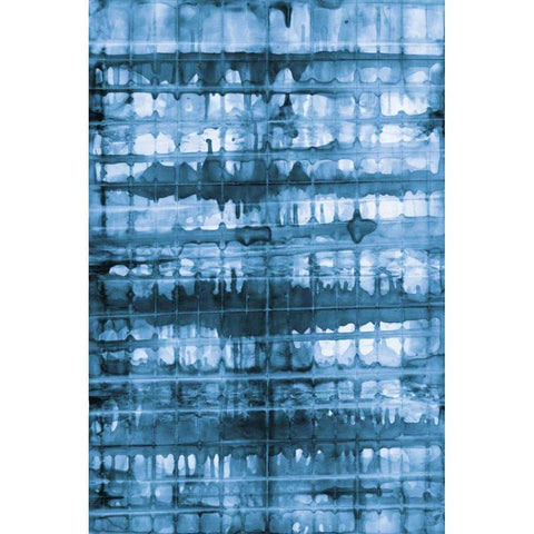 Kanari I Indigo Black Modern Wood Framed Art Print by Averinos, Melissa