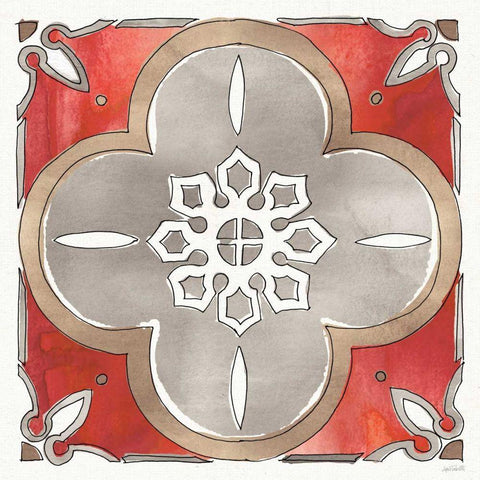 Country Life XI Gold Ornate Wood Framed Art Print with Double Matting by Tavoletti, Anne