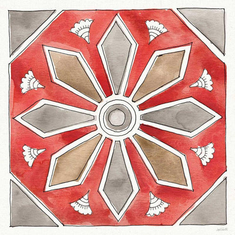 Country Life XII White Modern Wood Framed Art Print with Double Matting by Tavoletti, Anne