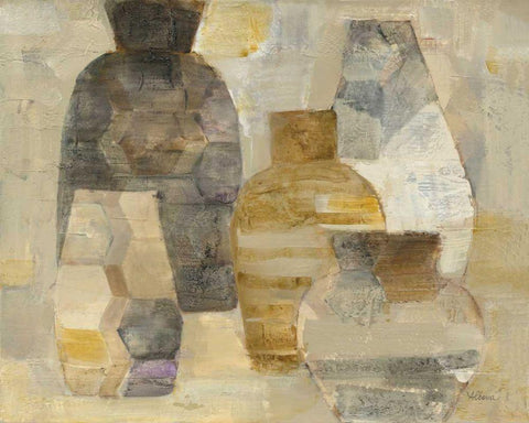 Farmhouse Still Life Black Ornate Wood Framed Art Print with Double Matting by Hristova, Albena