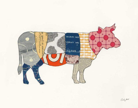 From the Butcher III White Modern Wood Framed Art Print with Double Matting by Prahl, Courtney