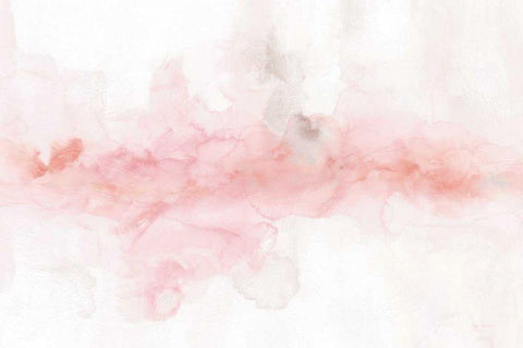 Rainbow Seeds Abstract Blush Gray Crop Black Ornate Wood Framed Art Print with Double Matting by Audit, Lisa