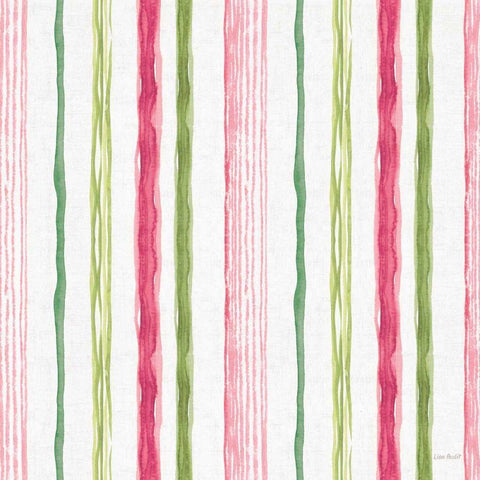 Pink Garden Step 06 White Modern Wood Framed Art Print with Double Matting by Audit, Lisa