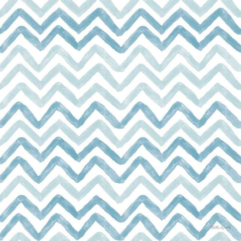 Coastal Baby Pattern XV White Modern Wood Framed Art Print by Grove, Beth