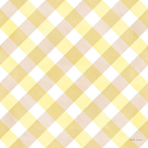 Coastal Baby Pattern XXXIII Gold Ornate Wood Framed Art Print with Double Matting by Grove, Beth