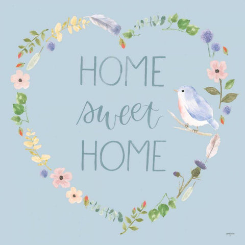 Spring Sentiments VIII White Modern Wood Framed Art Print by Jackson, Jenaya