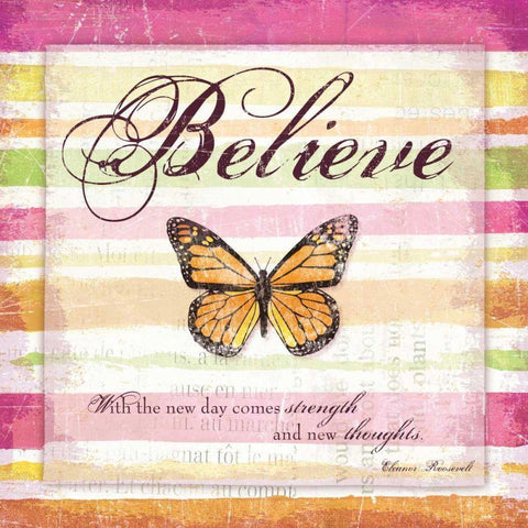 For My Heart II White Modern Wood Framed Art Print with Double Matting by Wild Apple Portfolio