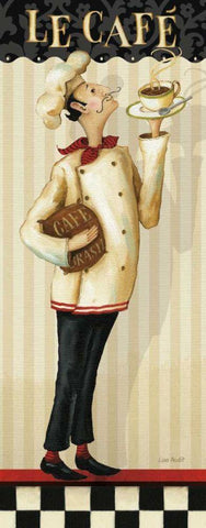 Chefs Masterpiece II Black Ornate Wood Framed Art Print with Double Matting by Audit, Lisa