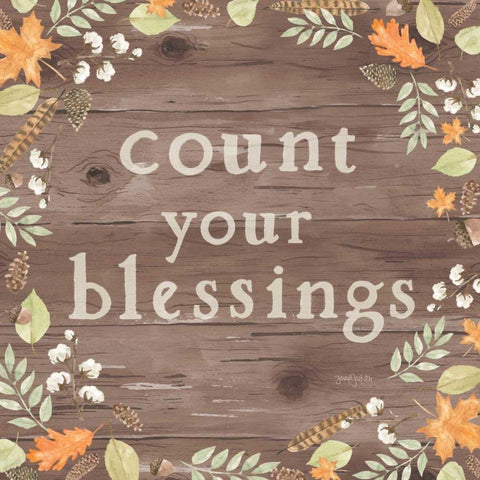 Autumn Offerings I Dark Blessings Black Modern Wood Framed Art Print by Jackson, Jenaya