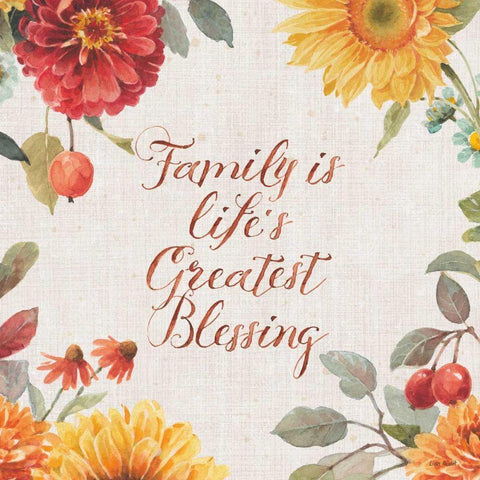 Autumn in Bloom IV White Modern Wood Framed Art Print by Audit, Lisa