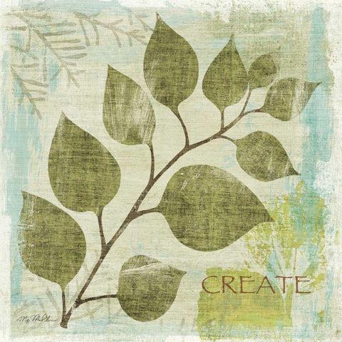 Woodland Thoughts III Black Modern Wood Framed Art Print by Mullan, Michael