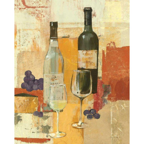 Contemporary Wine Tasting II Gold Ornate Wood Framed Art Print with Double Matting by Tillmon, Avery