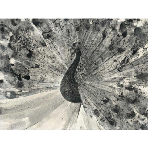 Fanfare Gold Ornate Wood Framed Art Print with Double Matting by Hristova, Albena