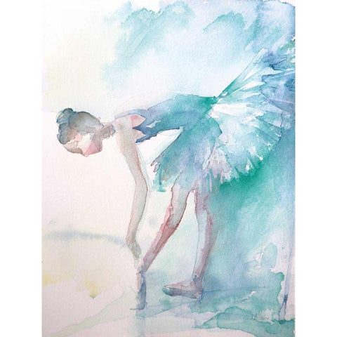 Pointe Shoes White Modern Wood Framed Art Print by Valle, Aimee Del