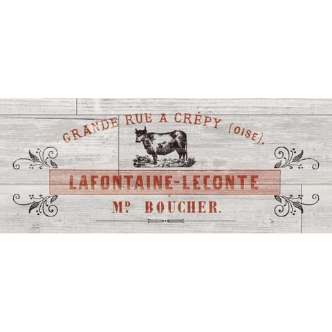 Animal Bill of Sales II Gray Wood Black Modern Wood Framed Art Print with Double Matting by Wild Apple Portfolio