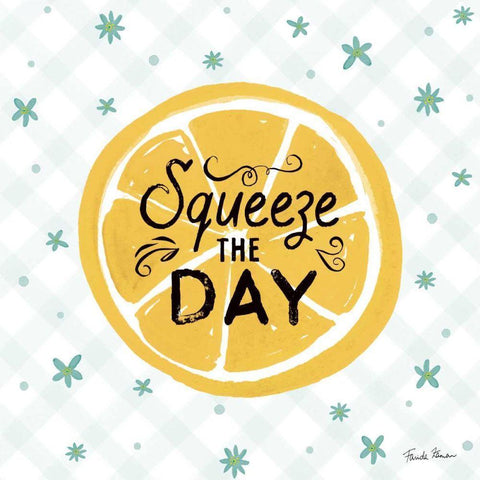 Mellow Yellow II Black Modern Wood Framed Art Print with Double Matting by Zaman, Farida