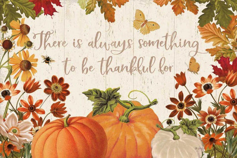 Fall Garden I White Modern Wood Framed Art Print with Double Matting by Pertiet, Katie