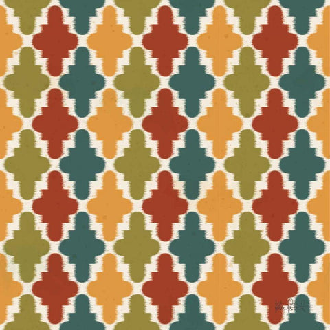 Fall Garden Step 07 White Modern Wood Framed Art Print with Double Matting by Pertiet, Katie