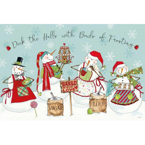 Baked with Love I Black Modern Wood Framed Art Print with Double Matting by Tavoletti, Anne