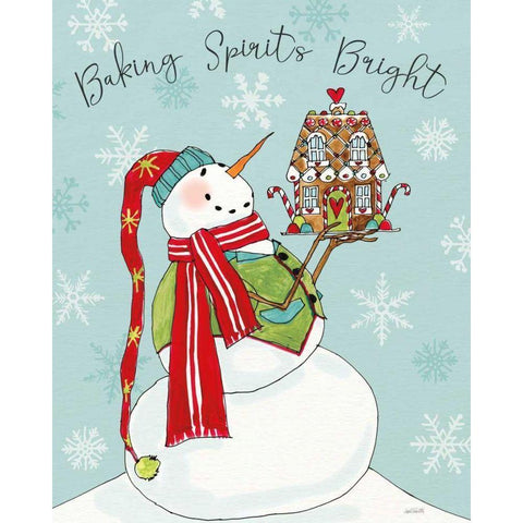 Baked with Love II White Modern Wood Framed Art Print by Tavoletti, Anne