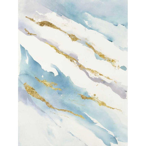 Drift v2 Black Modern Wood Framed Art Print by Schick, Mike