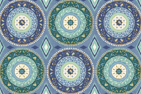 Otomi Lake X White Modern Wood Framed Art Print with Double Matting by Charron, Veronique