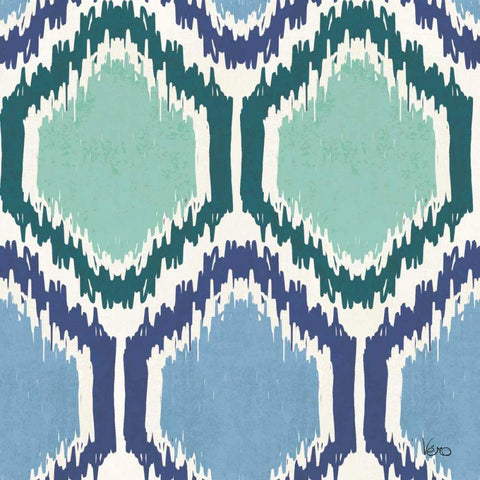 Otomi Lake Step 04 White Modern Wood Framed Art Print by Charron, Veronique