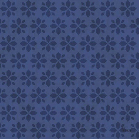 Otomi Lake Step 06B Black Modern Wood Framed Art Print with Double Matting by Charron, Veronique