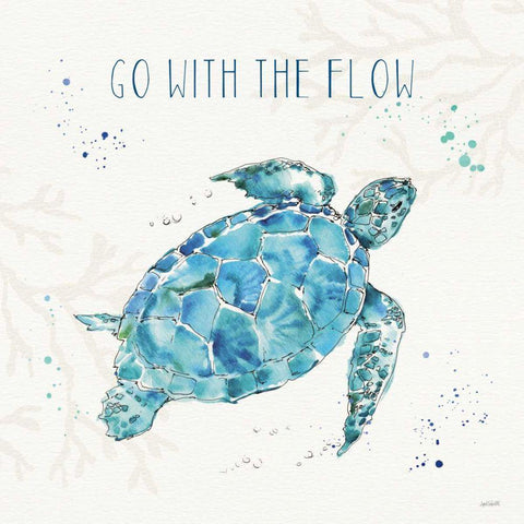 Deep Sea IV Black Modern Wood Framed Art Print by Tavoletti, Anne