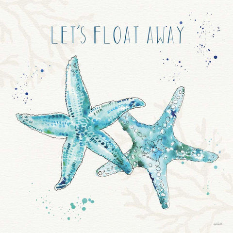 Deep Sea VI Gold Ornate Wood Framed Art Print with Double Matting by Tavoletti, Anne