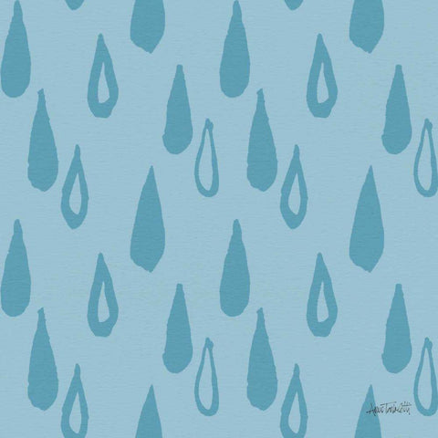 Deep Sea Step 06B Black Ornate Wood Framed Art Print with Double Matting by Tavoletti, Anne