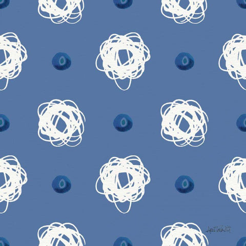 Deep Sea Step 07D White Modern Wood Framed Art Print with Double Matting by Tavoletti, Anne