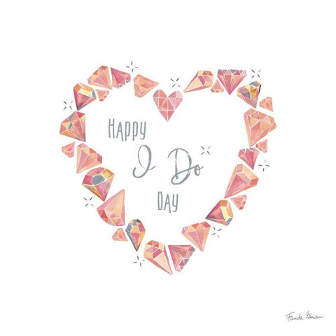 It Takes Two II Black Modern Wood Framed Art Print by Zaman, Farida