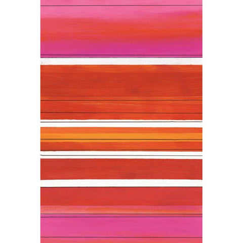 Some Like it Hot Black Modern Wood Framed Art Print with Double Matting by Rhue, Piper