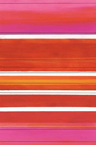 Some Like it Hot White Modern Wood Framed Art Print with Double Matting by Rhue, Piper