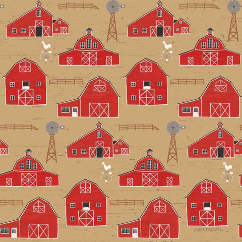 Country Roads Step 03B Black Modern Wood Framed Art Print by Marshall, Laura