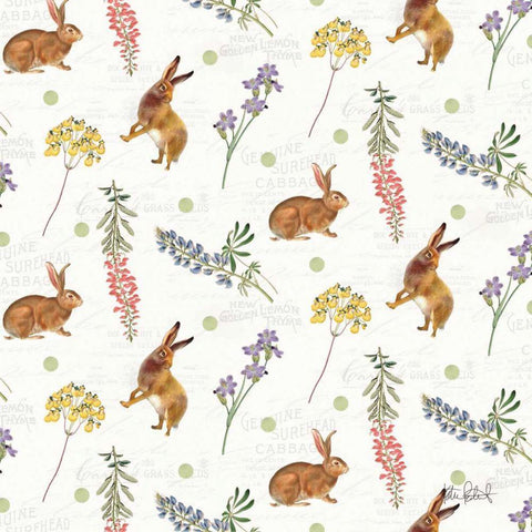 Easter Garden Step 01 Gold Ornate Wood Framed Art Print with Double Matting by Pertiet, Katie